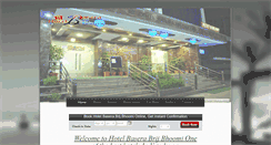 Desktop Screenshot of baserabrijbhoomihotel.com